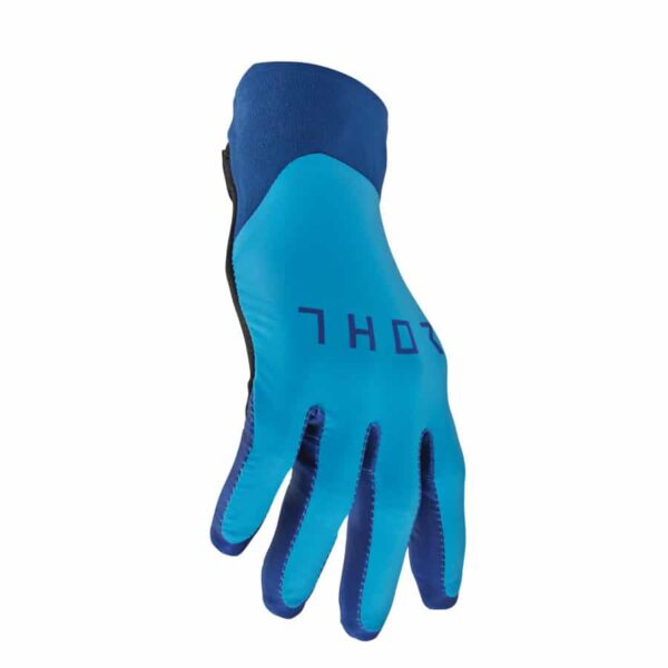 AGILE Solid Blue/Navy Gloves – Navigate Your Adventure with Confident Style and Exceptional Comfort for Every Ride!