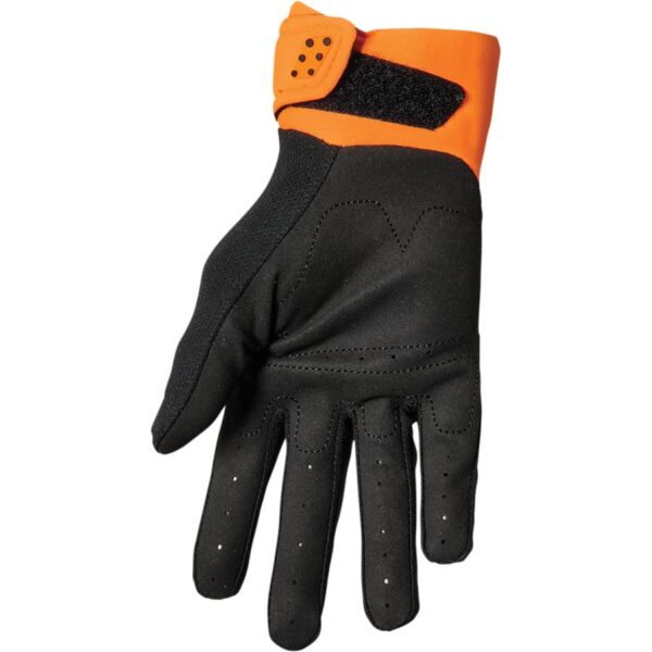 SPECTRUM Flo Orange/Black Gloves – Bold Style, Maximum Grip, and Unparalleled Performance for Your Next Adventure!