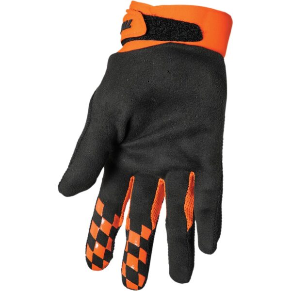 DRAFT Black/Orange Gloves – Ignite Your Ride with Bold Style, Precision Fit, and Exceptional Grip