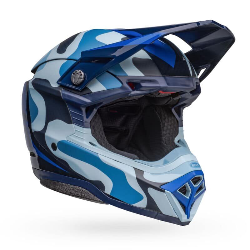 bell-moto-10-spherical-dirt-motorcycle-helmet-ferrandis-mechant-matte-gloss-dark-blue-light-blue-front-right
