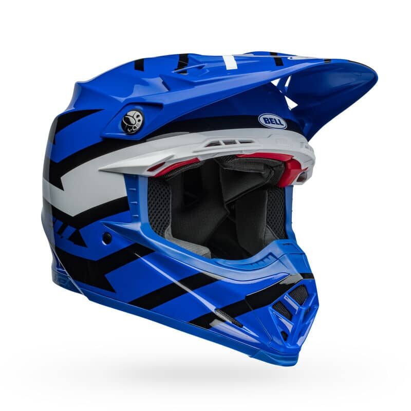 bell-moto-9s-flex-dirt-motorcycle-helmet-banshee-gloss-blue-white-front-right